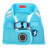 Puppia Soft Vest Dog Harness No Choke PAUA-HB1828-SB-S Sky Blue S