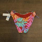 Salt + Cove Juniors Printed Side-Tie Bikini Bottom 807141 Bikini Blue XL