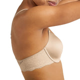 Maidenform Womens Pure Genius T-Back Underwire Bra 07112 Latte Lift Brown 38DD