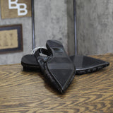 A New Day Womens London Lace Sling Back Bow Flats 94303524 Black 7.5M