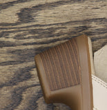 Clarks Emily2 Mist Block Heel Sandal 26181676 Sand Nubuck Brown 8W