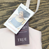 True & Co. Everybody Women's Adjustable Strap Scoop Neck Bra 1199 Light Pink M