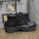 S Sport By Skechers Mens Elton Steel Toe Leather Work Boots 88421397 Black 9