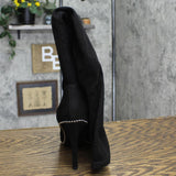 Bar III Womens Tall Knee-High Boots Amputee Replacement Left Shoe Only Black 9M