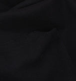 Beautiful By Lawrence Zarian Belted Coat with Contrast Blanket Stitch Black 3XP