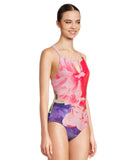 Tommy Bahama Artist Series High Neck One Piece Swimsuit Touch of Pink Multi 8