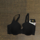 Wacoal Womens French Garden Contour Bra 85340 85340 Black 34D