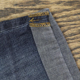 American Eagle Womens Rolled Cuff Bermuda Jean Denim Shorts Dark Blue 4