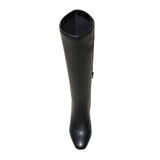 A New Day Womens Livia Wide Calf Stovepipe Tall Boots 90975005 Black 5M-WC