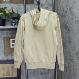 Nike Mens Army Nous Resterons La Therma PO Hoodie Fleece Lined Gold Yellow M