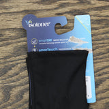 Isotoner Women's Lined Water Repellent Three Draw Spandex Gloves 588K2 Black S/M