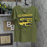 Volkswagen Womens Golf Gti Graphic Shirt Dress 1667909ab734a2 Green M