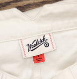 Woolrich X TGT Mid-Rise Barrel Leg Cargo Denim Pants Jeans Cream Off White 8