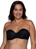 Vanity Fair Beauty Back Smoothing Underwire Strapless Bra Midnight Black 38D