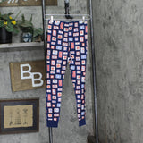 Holiday Lane Youth Girls 2-Piece Pajama Shirt Pants Set Stamp Navy Blue 10