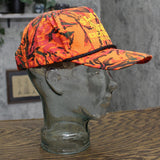 Cobra Mens Camo Rope Three Springs PA Snapback Baseball Hat Cap Bright Orange OS