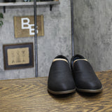 Dr.Scholl's Womens Ruler Slip-On Block Heel Loafers G4575S1 Black 7.5M