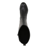 Naturalizer Orchid Lug Sole Knee High Boot I3482S1 Black Smooth 7.5M-WC