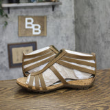 Bearpaw Layla II Womens Gladiator Sandals 82802613 Brown 9M