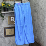 Joylab Low-Rise Satin Tear Away Track Pants 94628903 Vibrant Blue XS