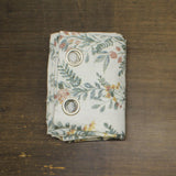 Linden Street Blackout Single Curtain Panel Multi Floral Green Blue 50x108