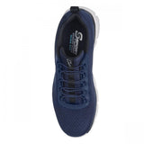 S Sport By Skechers Mens Wide Fit Pull On Low Top Wilmer Sneakers Navy Blue 10