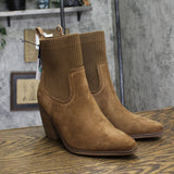 Universal Thread Womens Kinley Ankle Boots 88225814 Cognac Brown 8.5M
