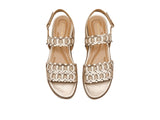 Easy Spirit Warna Woven Slingback Sandal SEWARNA3 Gold Multi 9M