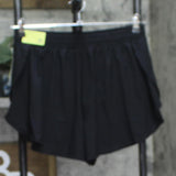 All In Motion Womens Athletic Quick Dry Lined Pocketed Running Shorts Black M