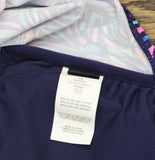 Island Escape Womens Tahiti Bandini Top Swim Tankini P760847 Blue Multi 16