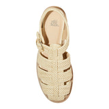 Wild Fable Womens Elide Raffia Fisherman Platform Heels 92611257 Tan Brown 9.5M