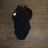 Nike Womens Lined Open Back One Piece Swimsuit 16790f35feaae4 Black Red 6