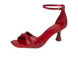 Anne Klein Womens Jessie Ankle Strap Two Piece Dress Sandals JESS04F9 Red 8.5M