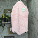Home Weavers Plush Tufted Cotton Bath Rug Mat with Non-Slip Backing Pink 24x40