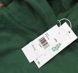 Lacoste Big Boys Core Fleece Pullover Hoodie 947028L Vert Green M