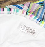 Coco Contours Striped Hestia Swim Shorts T84170 White Multi XL