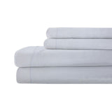 Hotel By Perthshire 620tc Sateen Sheet Cotton 4-Piece Set White Queen