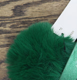 On 34th Womens Boxed Rib-Knit Beanie Pom Pom Gift MO1542501 Green