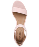 Style & Co. Womens Paycee Two-Piece Dress Sandals Heels PAYCEEF Pink 10M