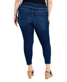 INC International Concepts Leg Frayed Hem Jeggings Jeans Pineapple Wash Blue 16W
