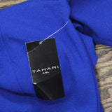 Tahari ASL Womens Rhinestone Trim Shift Dress DAM625-T4 Cobalt Blue 8
