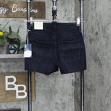 Universal Thread Womens High Rise Midi Shorts Midnight Wash Blue 0