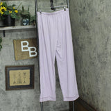 State Of Day Womens Fluid Knit Pajamas Pants 100200401MS Frost Bite Purple XS