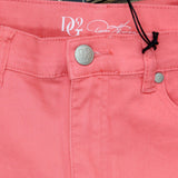 DG2 Womens Virtual Stretch Skinny Jeans 701883-Tall Coral Pink 12 Tall