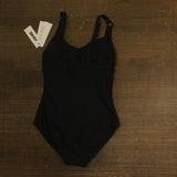 DKNY Womens One-Piece Starburst Swimsuit DIMMS064 Black S
