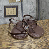 Universal Thread Womens Nikki Studded Thong Sandals 89998544 Brown 8.5M