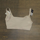 Leonisa Back Support Posture Corrector Wireless Sports Bra Beige Brown 36C