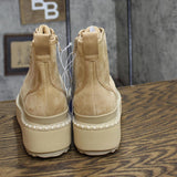 Universal Thread Kayson Winter Boots with Memory Foam Insole Beige Brown 7M