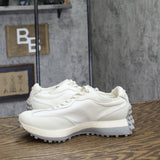 Steve Madden Womens Campo Sneaker Lace Up Low Top CAMP08S1 White / Grey 7M