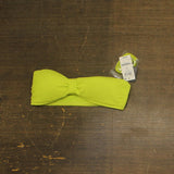 Bar III Womens Convertible Bandeau Bikini Swim Top MBBG24144 Sunny Lime Green S
